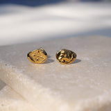 einmal Stern, einmal Löwenmotiv. Asymmetrischer Ohrstecker aus einer antiken Münze um 511 v. Chr. aus gold Vermeil von True Nuggets.