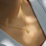 Ankerkette aus 585 Gelbgold bzw. 14 K, mit antiker Biene als Anhänger auch aus 585 er Gelbgold - TRUE NUGGETS of love
