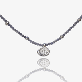 Kette Leona aus Iolith und 925er Silber, Löwe und Stern - True Nuggets of Love