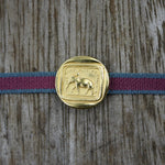 Nugget Elefant, Charm aus 925er Silber, vergoldet - True Nuggets of Love